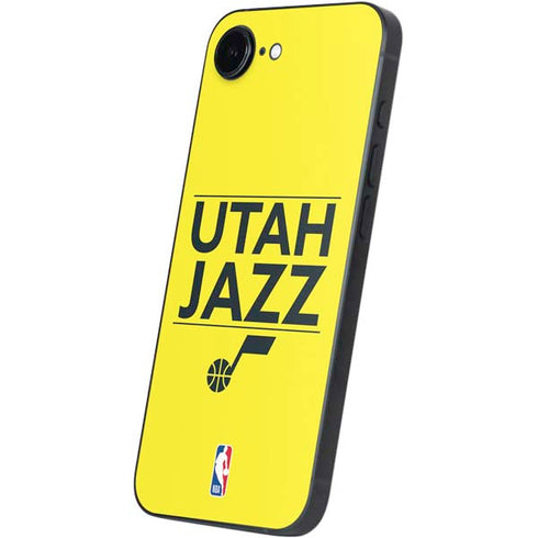 NBA Utah Jazz Standard - Yellow iPhone 16e Skin